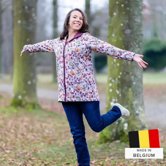 Patron sweat/veste zippée MACADAMIA Femme 32 à 52 Klafoutis Patron sweat/veste zippée MACADAMIA Femme 32 à 52 Klafoutis