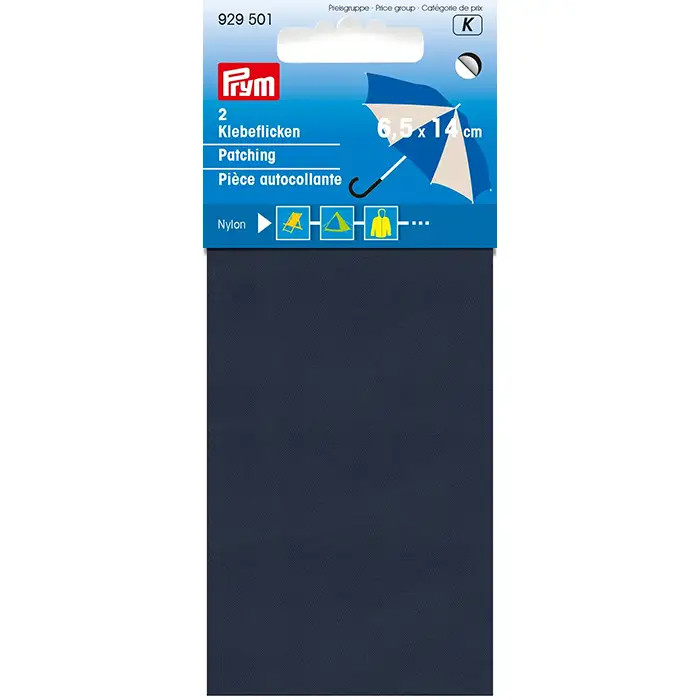 Pièce autocollante nylon marine Prym Pièce autocollante nylon marine Prym
