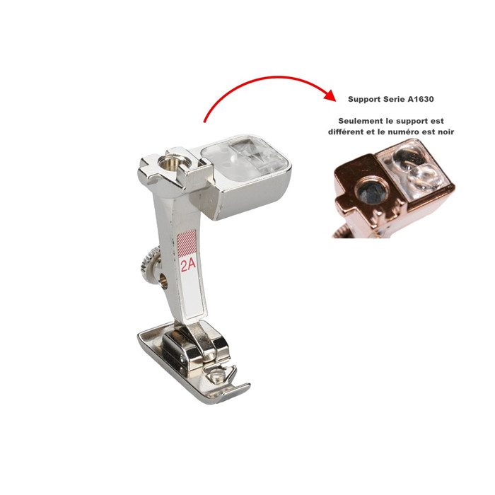 Pied 02 overlock, surjet, bordeur Pied 02 overlock, surjet, bordeur