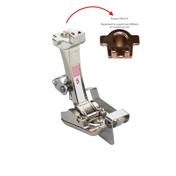 Pied 05 ourlet invisible (ANCIEN) Pied 05 ourlet invisible (ANCIEN)