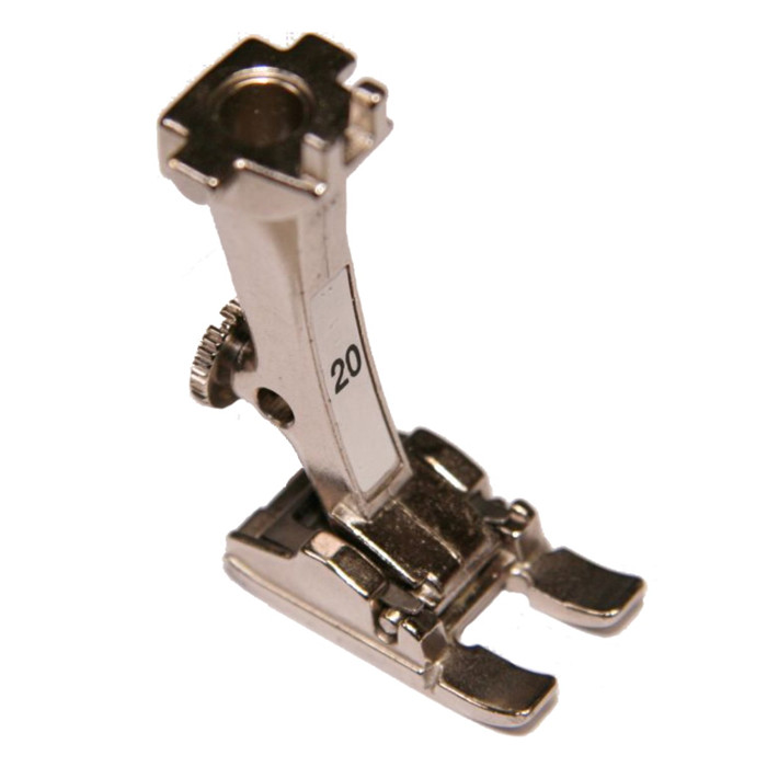 Pied 20 satin, application métal ouvert Pied 20 satin, application métal ouvert