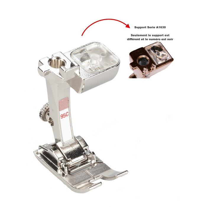 Pied 95 pour appareil biaiseur (1630) Pied 95 pour appareil biaiseur (1630)