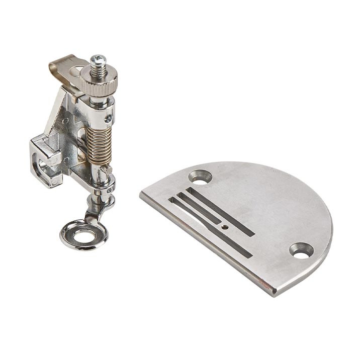 Pied à repriser avec plaque à repriser Bernette, Janome Pied à repriser avec plaque à repriser Bernette, Janome