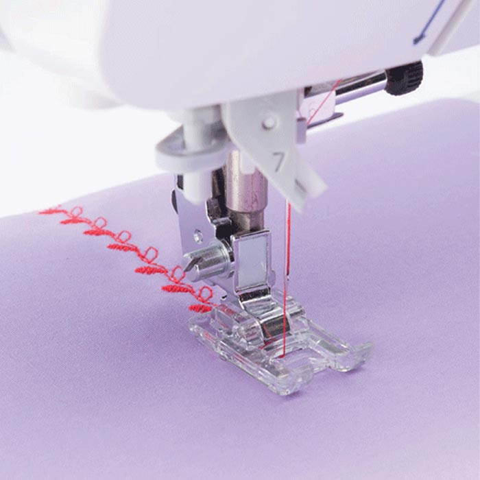 Pied boutonnière manuelle, point satin Pied boutonnière manuelle, point satin