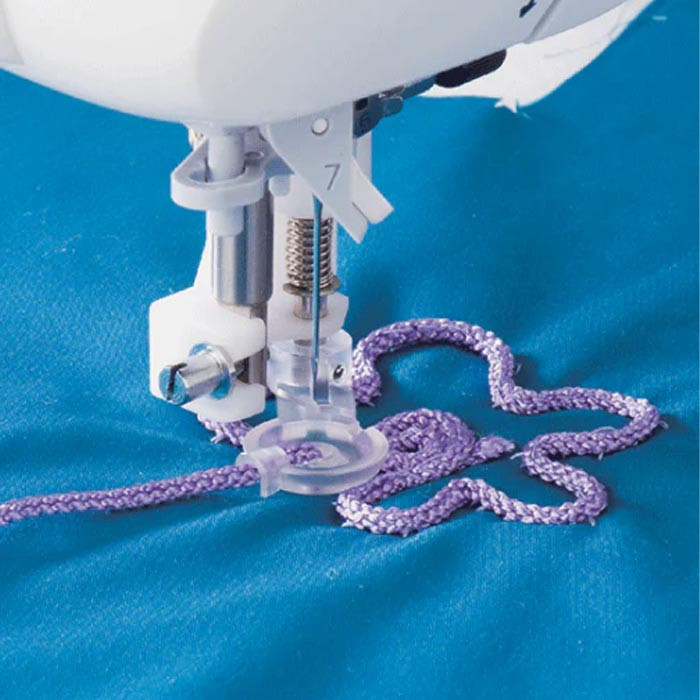 Pied fil couché freemotion Yarn Couching Pied fil couché freemotion Yarn Couching