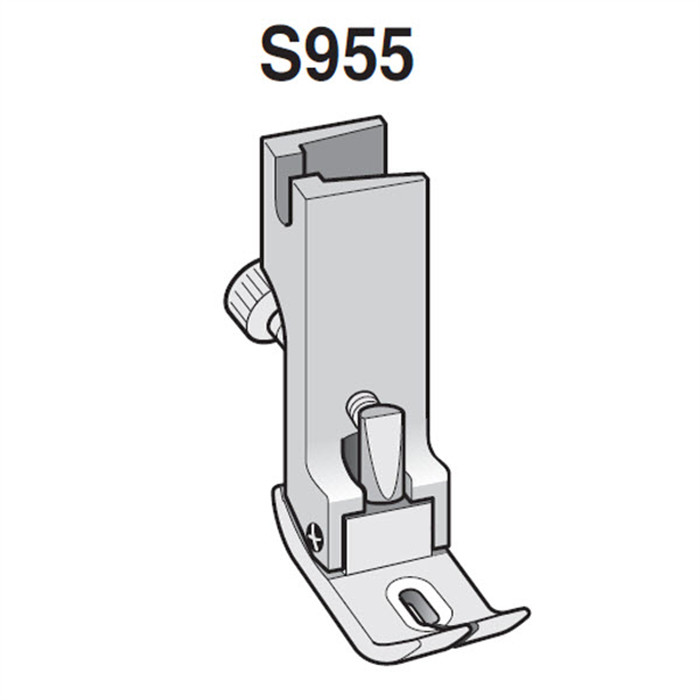 Pied fronceur ajustable, réglable S955 Suisei Pied fronceur ajustable, réglable S955 Suisei