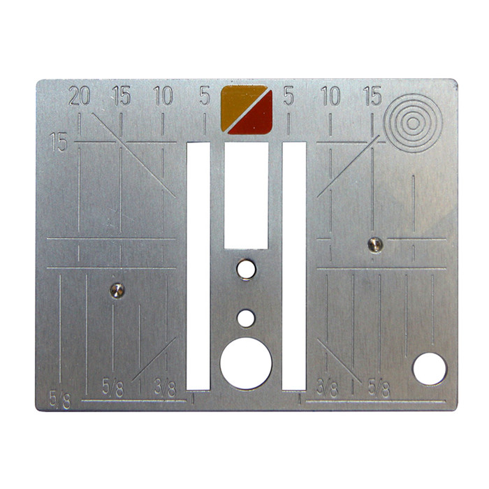 Plaque à aiguille point droit et punch Plaque à aiguille point droit et punch