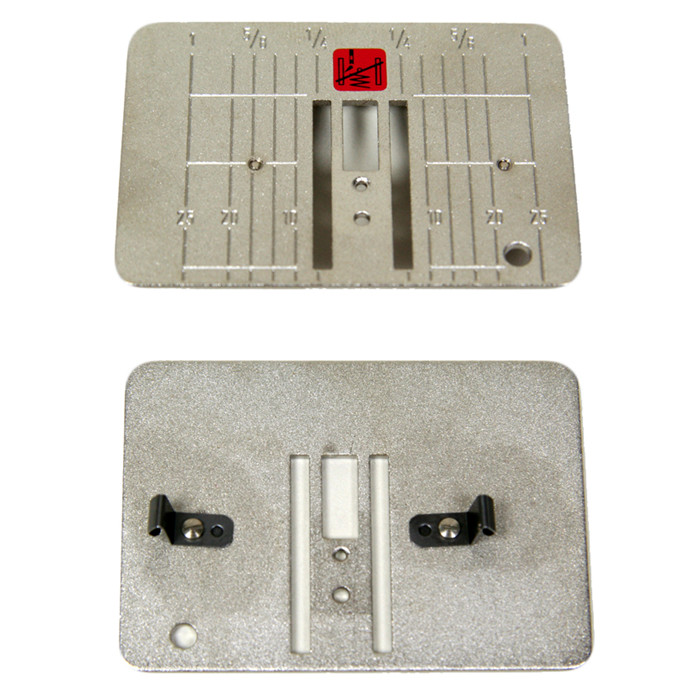 Plaque à aiguille Point droit "mm,inch" Plaque à aiguille Point droit "mm,inch"