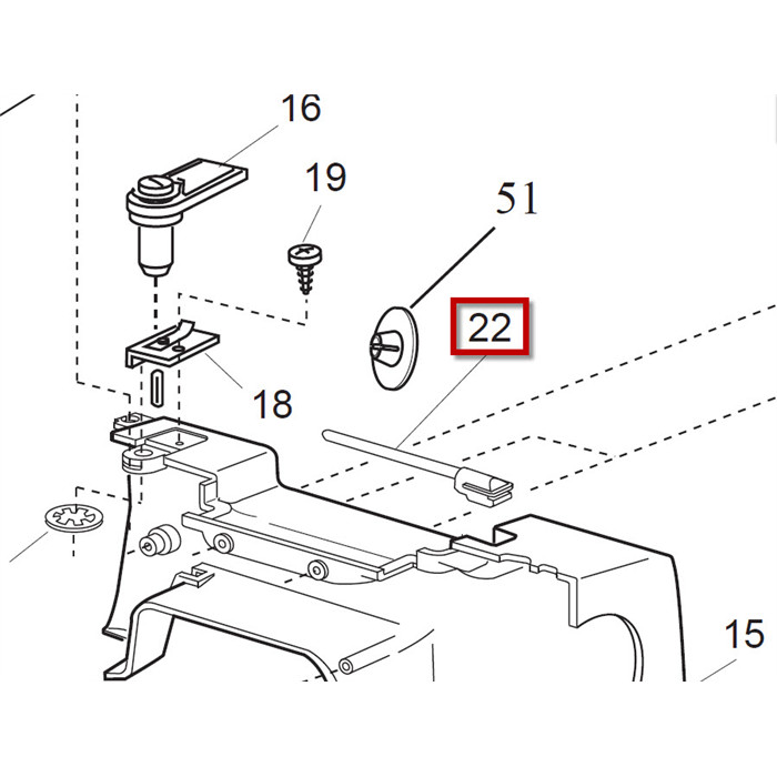 Porte bobine horizontal Porte bobine horizontal