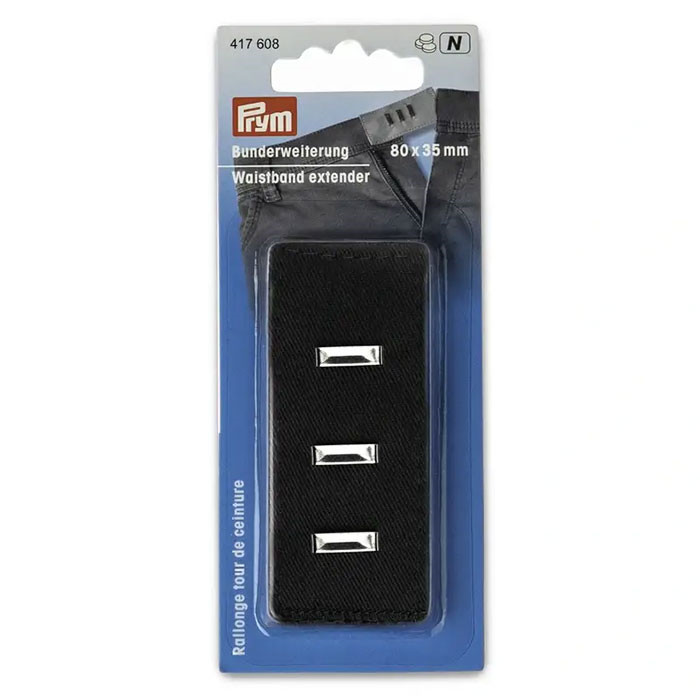 Rallonge tour ceinture agrafe 80x35mm Rallonge tour ceinture agrafe 80x35mm