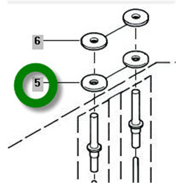 Rondelles porte bobine Rondelles porte bobine