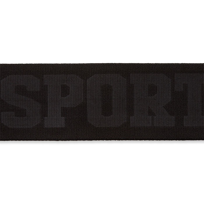 Ruban élastique noir "SPORT" 40mm /m Ruban élastique noir "SPORT" 40mm /m