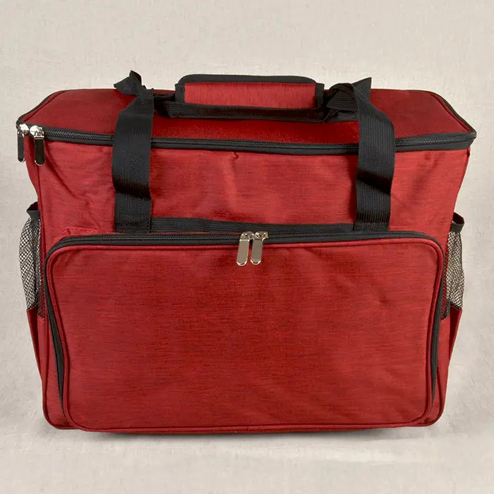 Sac pour machine à coudre rouge Sac pour machine à coudre rouge