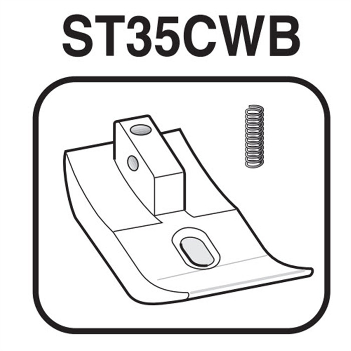Semelle Teflon ST35CWB SUISEI Semelle Teflon ST35CWB SUISEI