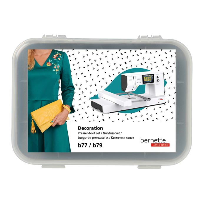 Set de pieds pour la décoration Bernette b77, b79 Set de pieds pour la décoration Bernette b77, b79