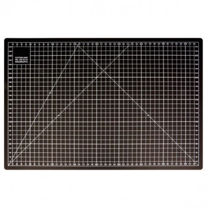 Tapis de coupe auto-cicatrisant 45x60 cm noir Tapis de coupe auto-cicatrisant 45x60 cm noir