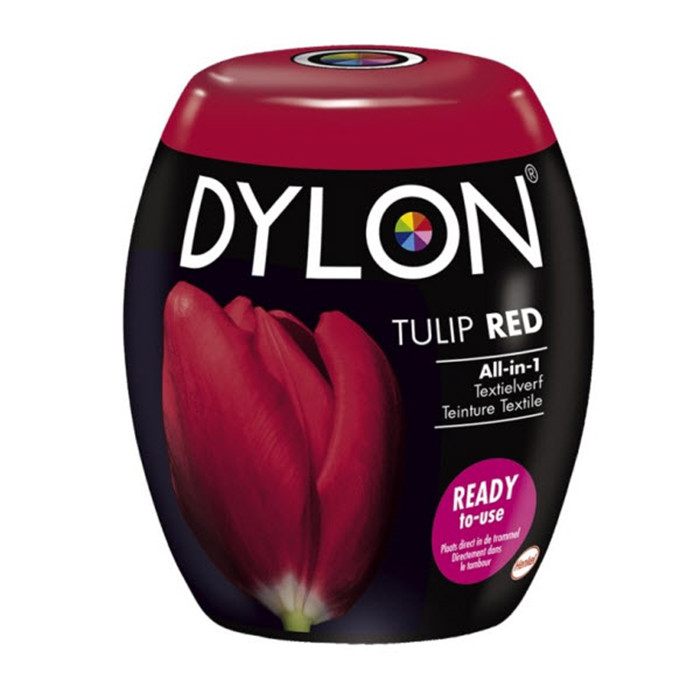 Teinture machine Dylon Rouge tulipe Teinture machine Dylon Rouge tulipe