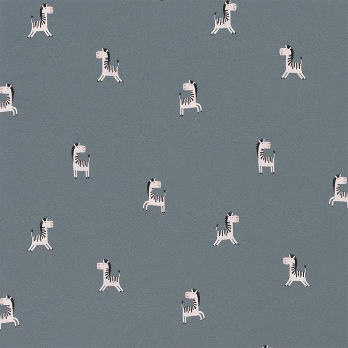 Tissu jersey de coton motif Zèbre150cm /50cm Tissu jersey de coton motif Zèbre150cm /50cm