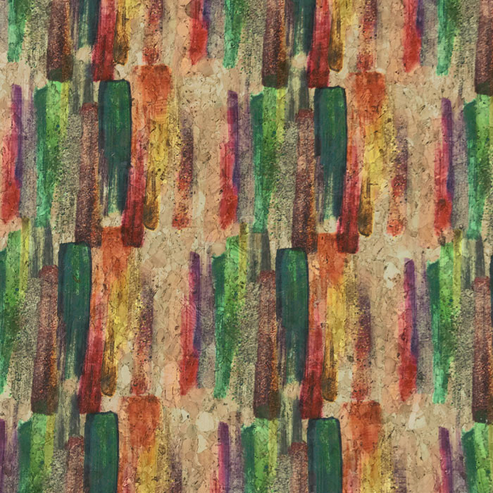 Tissu liège coups de pinceau par 50cm Tissu liège coups de pinceau par 50cm