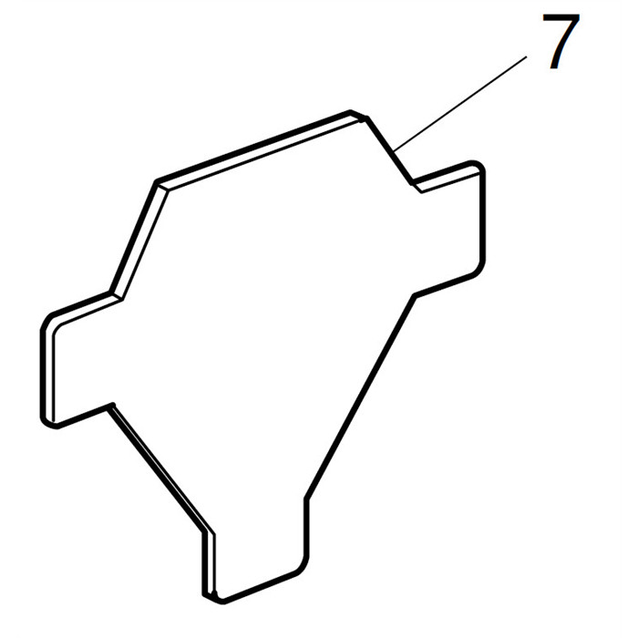 Tournevis plaque à aiguille clé Tournevis plaque à aiguille clé