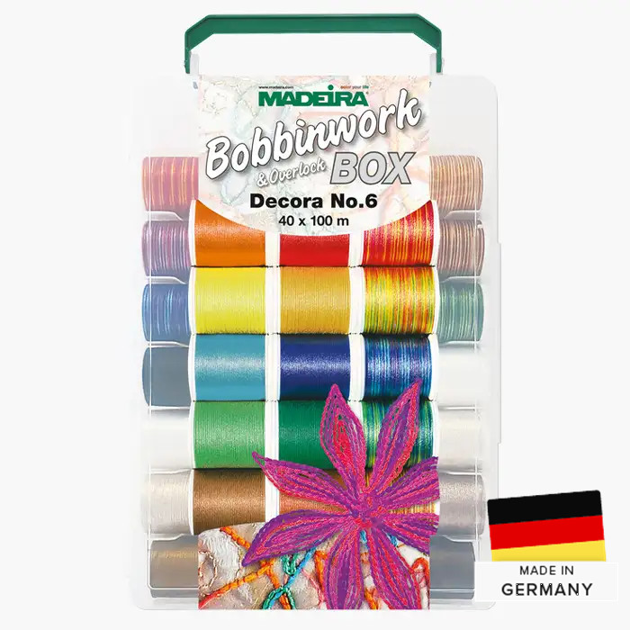 Valise de fils 40x100m Decora 6 Madeira Valise de fils 40x100m Decora 6 Madeira