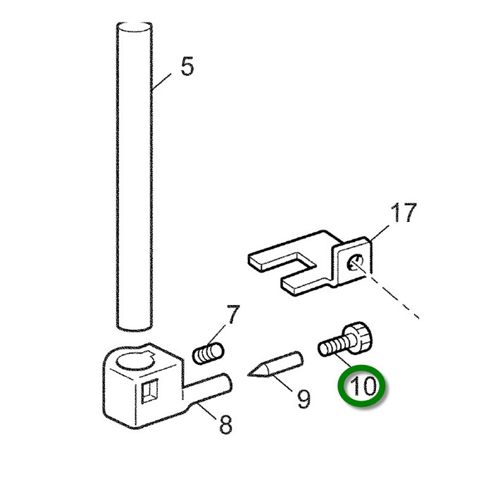 Vis pince aiguille Brother/Bernette Vis pince aiguille Brother/Bernette