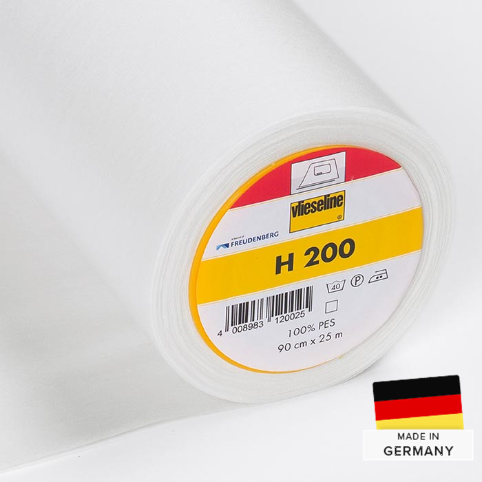 Vlieseline H200 90cm blanche au mètre Vlieseline H200 90cm blanche au mètre