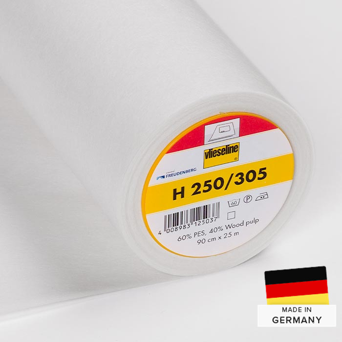 Vlieseline H250 90cm blanche au mètre Vlieseline H250 90cm blanche au mètre